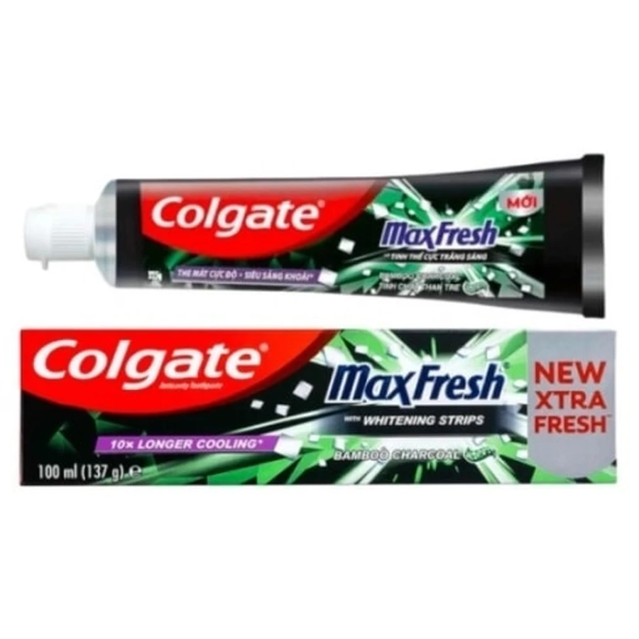 COLGATE Max Fresh Pasta dentífrica de carbón vegetal 100 ml.