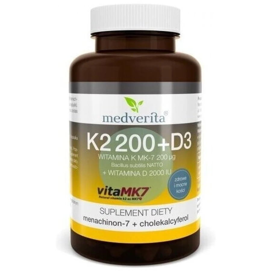 Medverita Vitamin K2 200 + D3 60 capsules