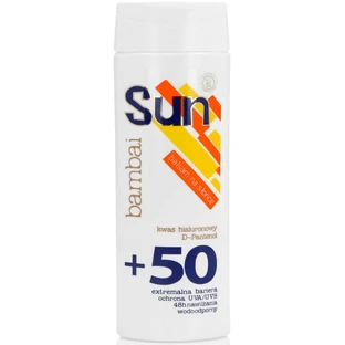 Sun Bambai Loción solar resistente al agua FPS 50+ 200 ml