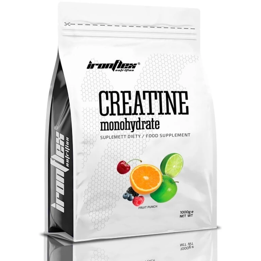 IronFlex Kreatin-Monohydrat Fruchtpunsch 1000g