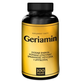 Geriamin ginseng, vitamins and minerals 100 capsules