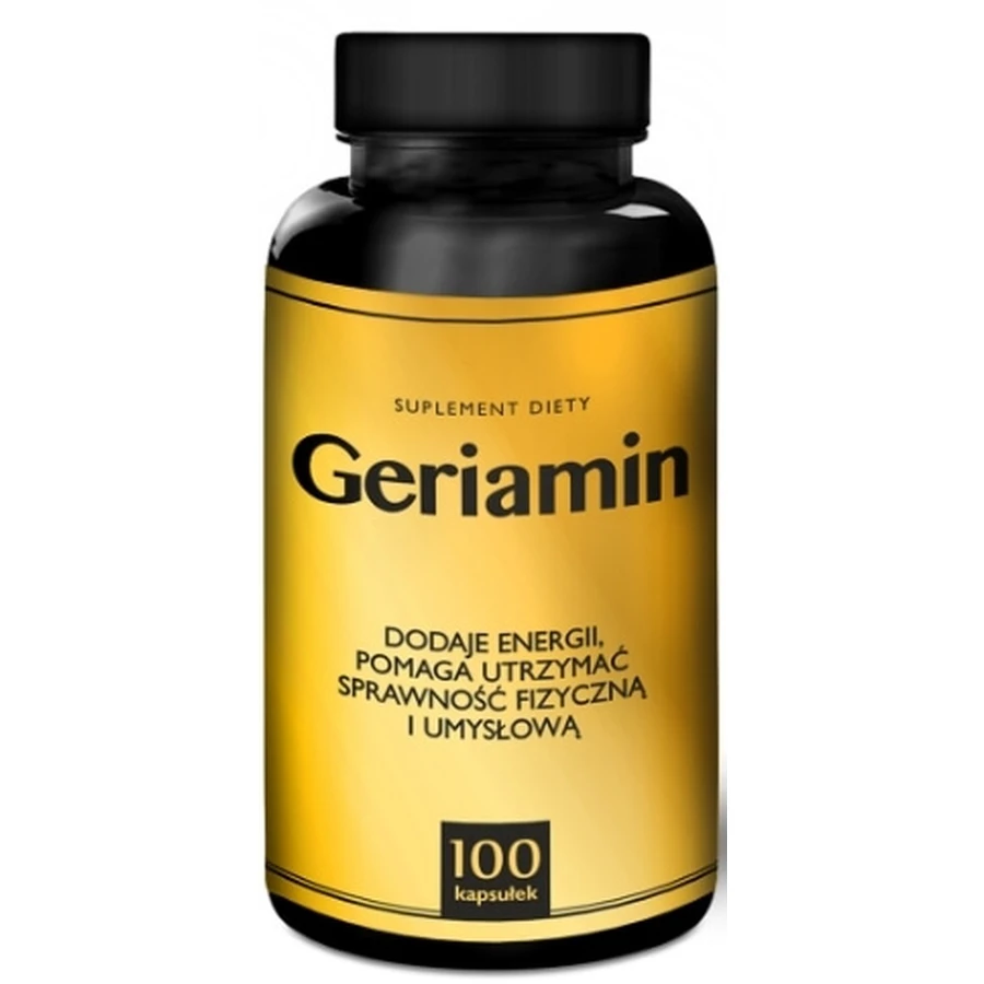 Geriamin ginseng, vitamins and minerals 100 capsules