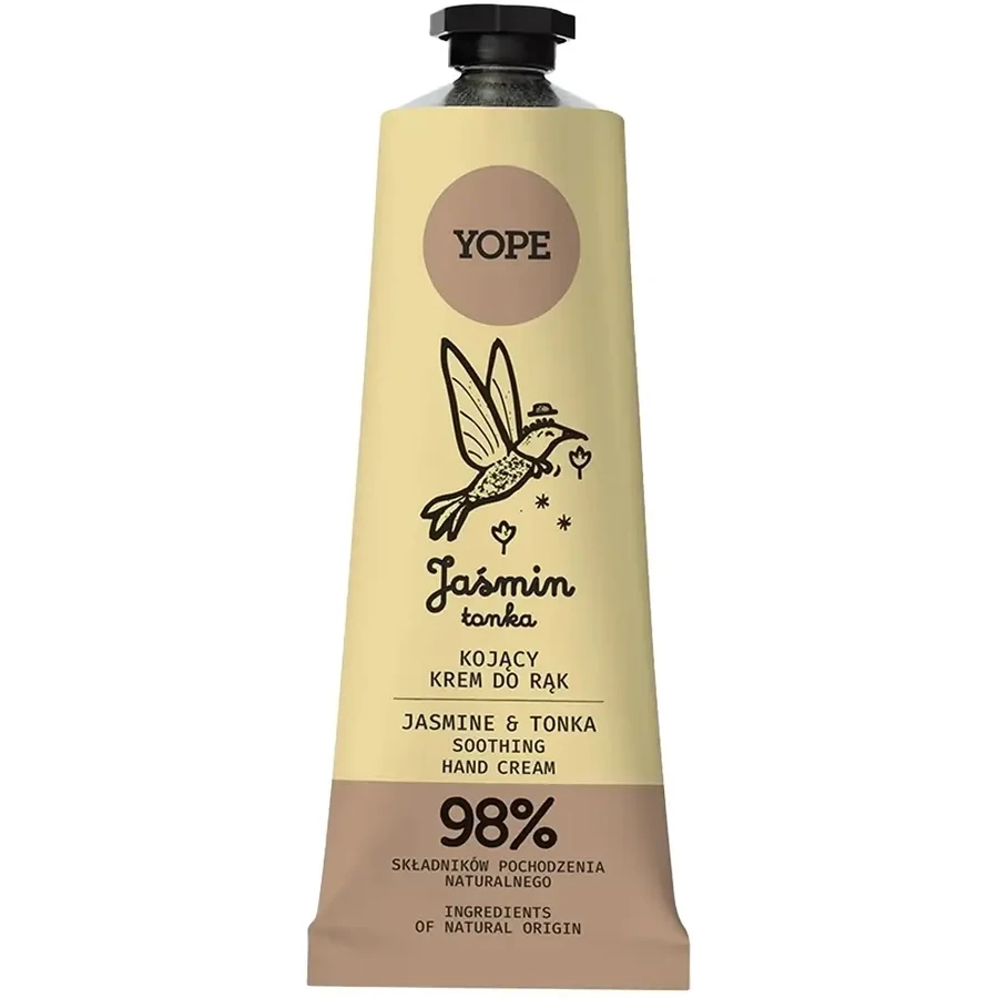 YOPE Natürliche beruhigende Handcreme Jasmin & Tonka 50 ml