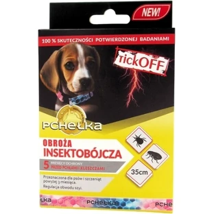 Tick Off Flea Insektizid-Halsband für Hunde