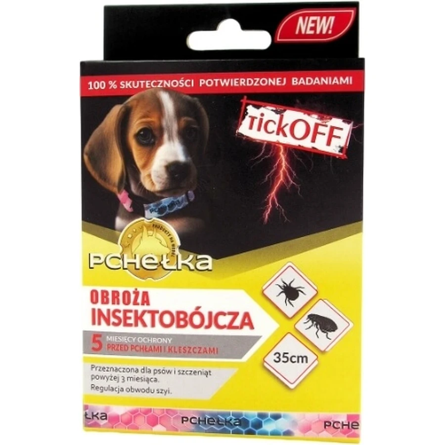Tick Off Flea Insektizid-Halsband für Hunde