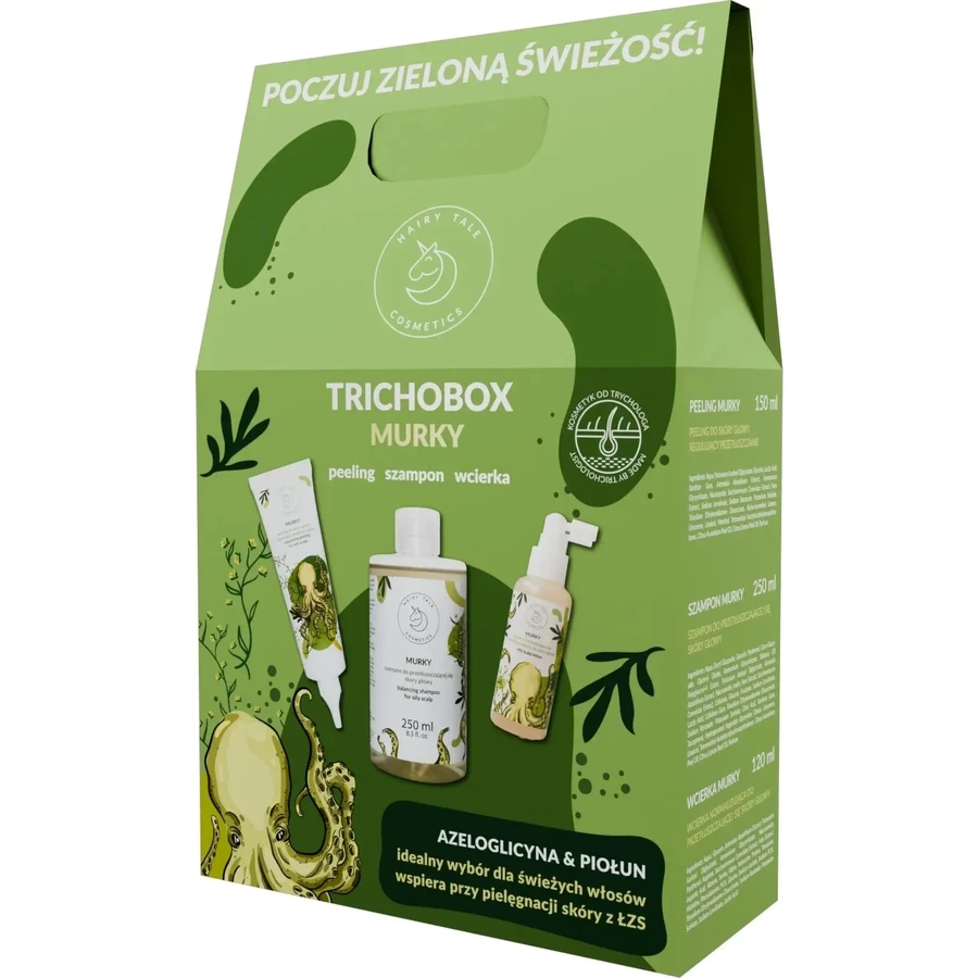 Hairy Tale Trichobox Set Murky Green Freshness Peeling ...