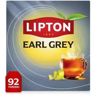 Lipton Earl Grey Lemon schwarzer Tee 92 Beutel
