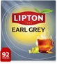 Lipton Earl Grey Lemon zwarte thee 92 builtjes