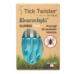 Alicates para garrapatas Tick Twister CLIPBOX Trio 3 piezas