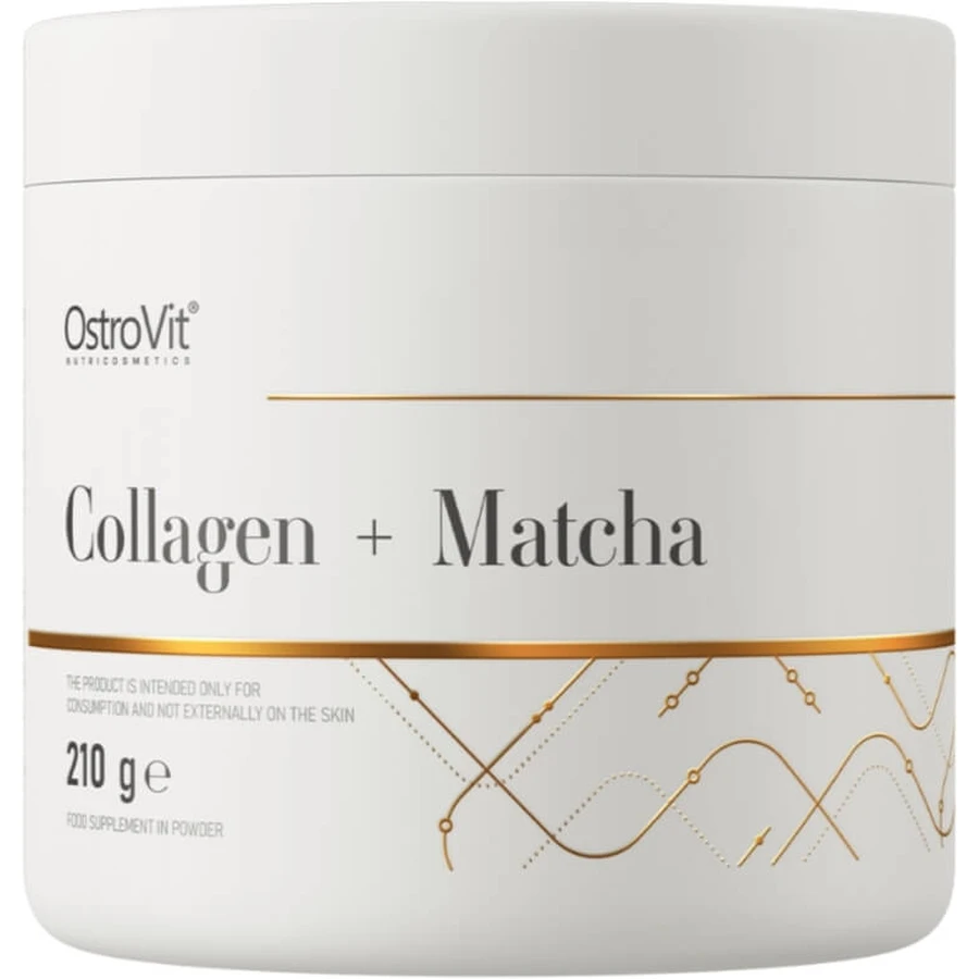 OstroVit Collageen + Matcha naturel 210 g