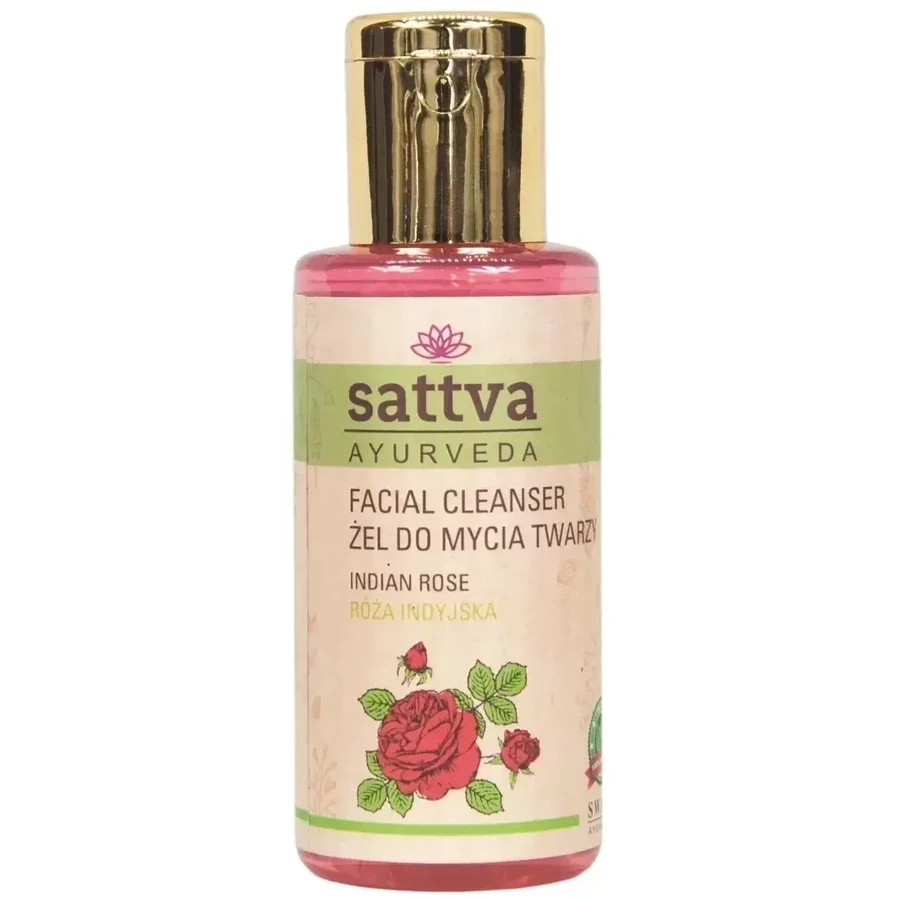 Sattva Indian Rose gel nettoyant pour le visage 100 ml