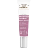 Green Pharmacy Crema de ojos rosa de Damasco, ceramidas 15 ...