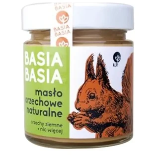 Basia Basia Alpi - Crema de cacahuete natural 210 g