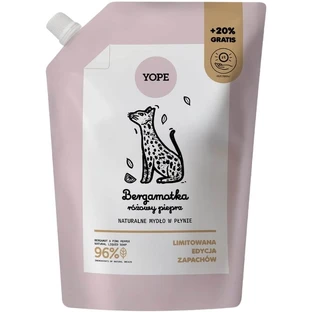 YOPE Liquid Bergamot Pink Pepper Soap Refill 600 ml