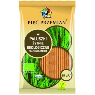 Cinco Transformaciones Palitos de Centeno Integral BIO 45 g