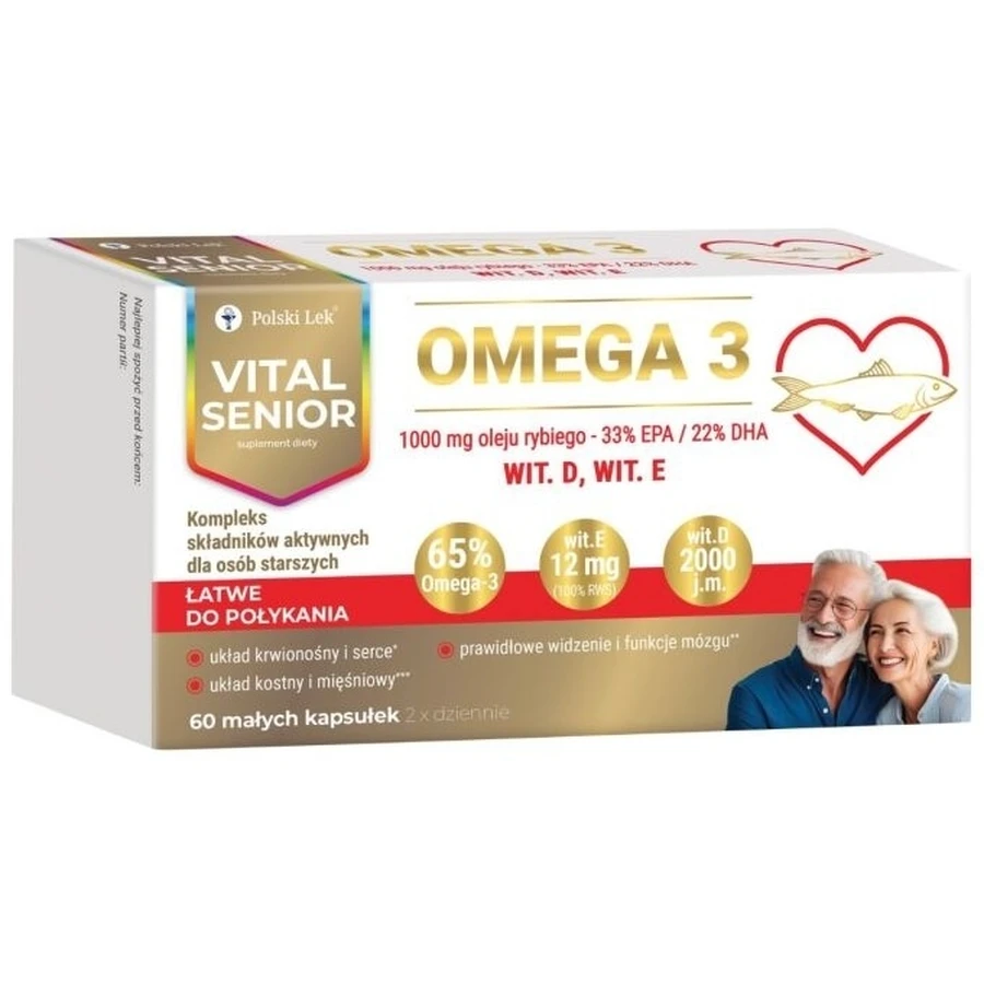Vital Senior Omega 3 60 capsules