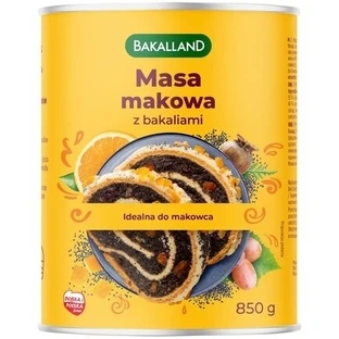 Bakalland Mohnmasse mit Nüssen 850 g