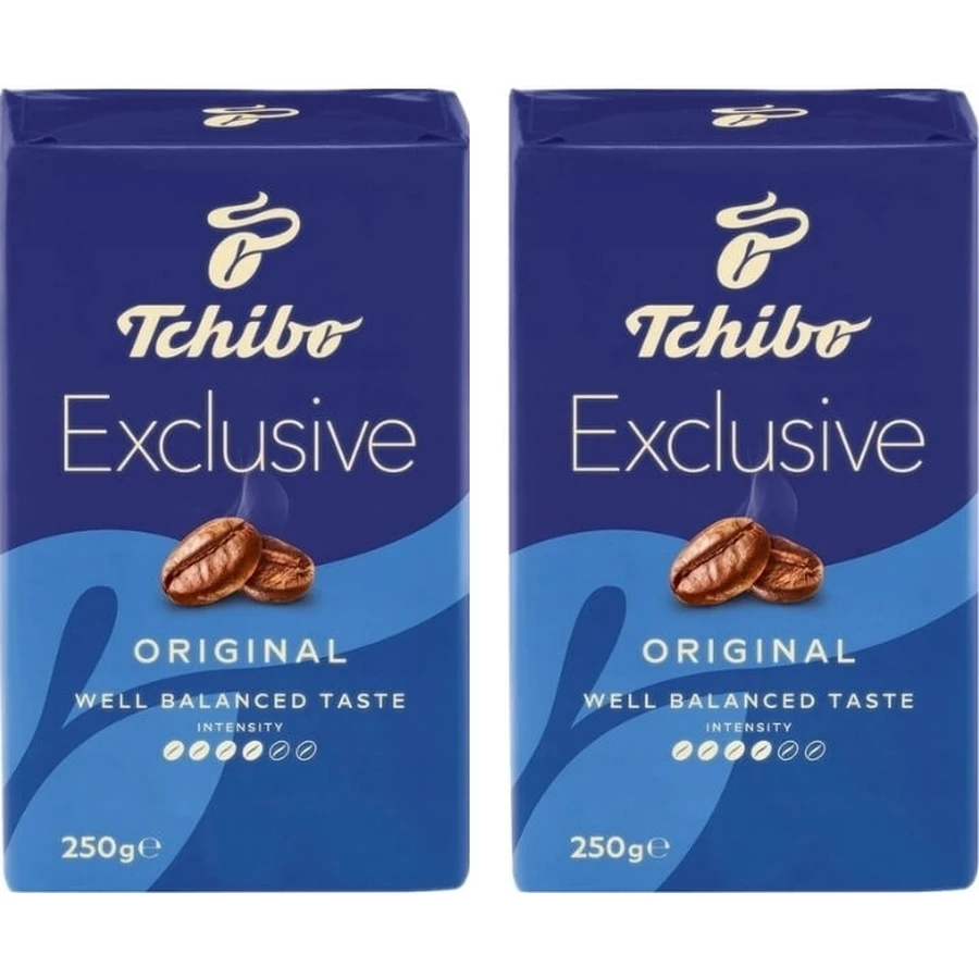 Tchibo Exklusiv Gemahlener Kaffee 250 g Mehrfachpackung x 2