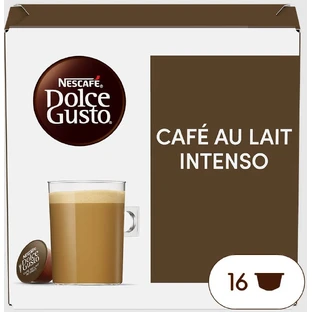 Nescafe Dolce Gusto Cafe Au Lait Intenso, café en ...