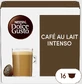 Nescafe Dolce Gusto Cafe Au Lait Intenso, café en ...