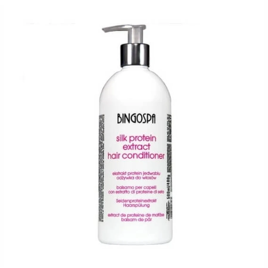BINGOSPA Extracto de proteínas de seda para el cabello 500 ml.