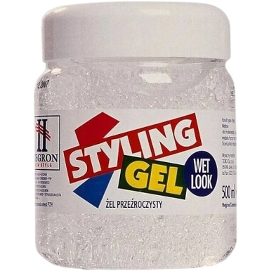 Hegron Styling Gel Wet Look Haargel 500 ml.