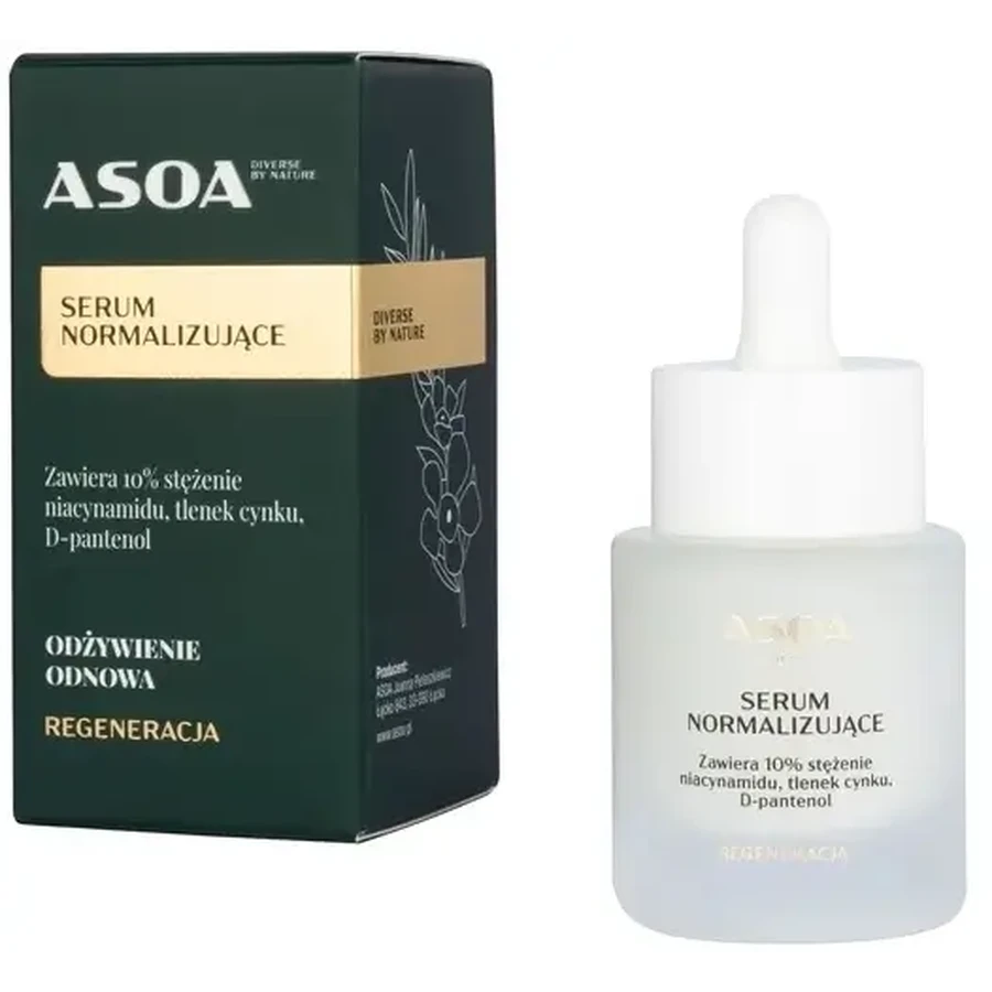 Asoa Normalisierendes Serum mit 10% Niacinamid 30 ml