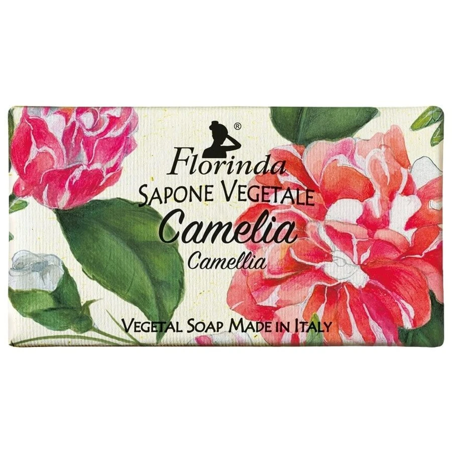 FLORINDA Jabón natural de plantas Camelia 100 g