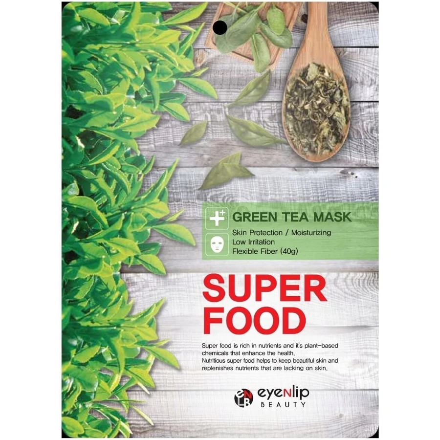 EYENLIP Super Food Green Tea Mask Sheet Mask 23 ml.