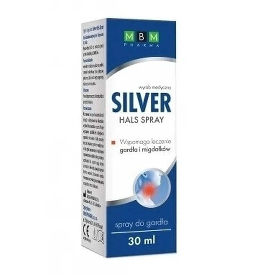 MBM Silver Hals Throat Spray with Nanosilver 30ml.