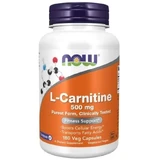Now Foods L-Carnitina 500 mg 180 cápsulas