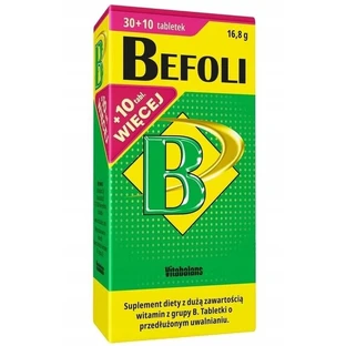 Befoli 40 comprimidos