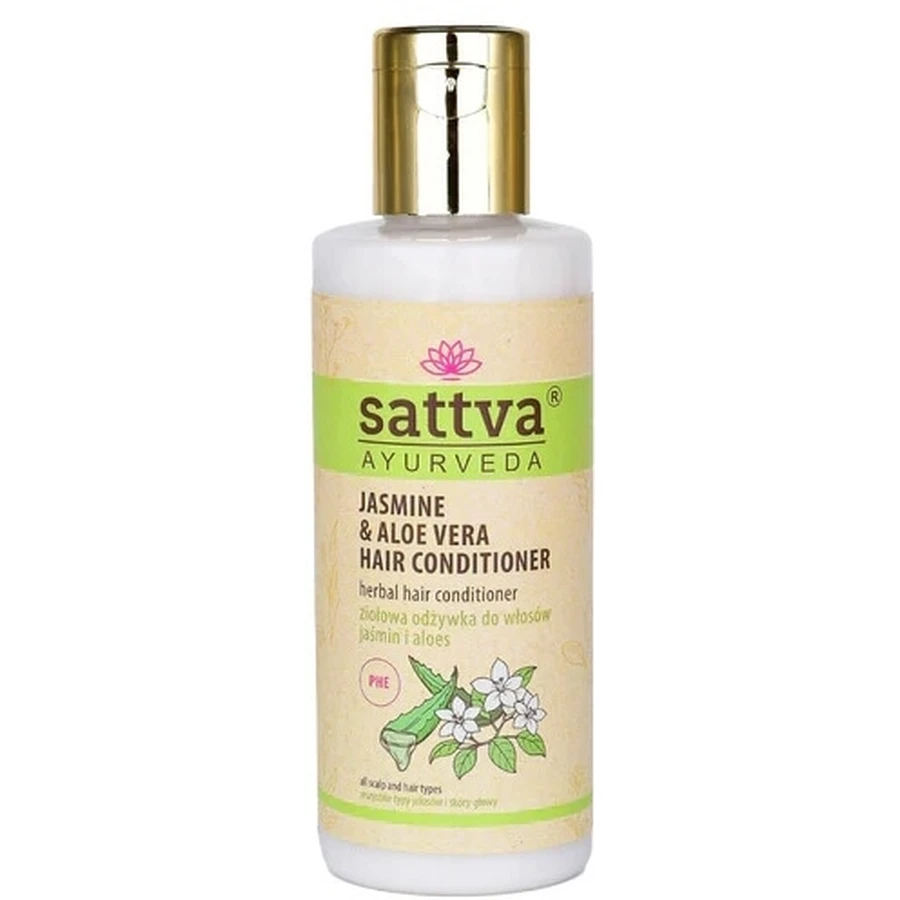 Sattva Ayurveda Jasmin und Aloe Vera Haarspülung 210ml