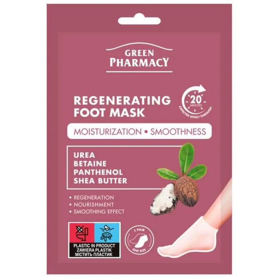 Grüne Apotheke Regenerierende Fußmaske 2 x13ml
