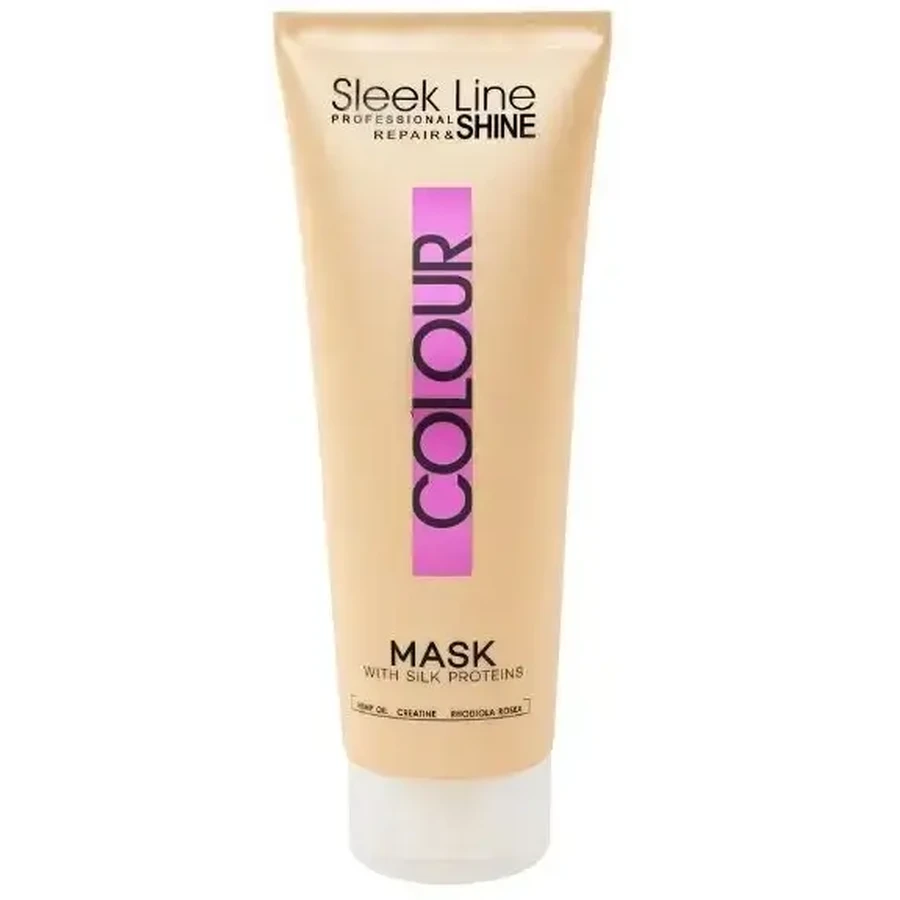Stapiz Sleek Line Colour Mask with Silk for Hair 250 ml.