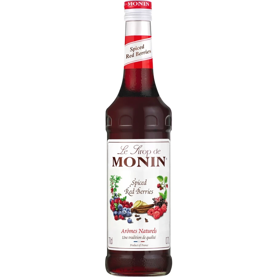 Sirop de fruits de la forêt aux baies rouges épicées de Monin 0,7 l