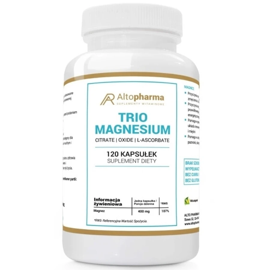 Altopharma Trio Magnesium 120 capsules