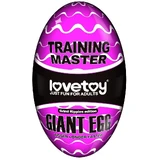 Lovetoy GIANT EGG uovo masturbatore maschile trasparente