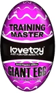Lovetoy GIANT EGG transparent male masturbator egg