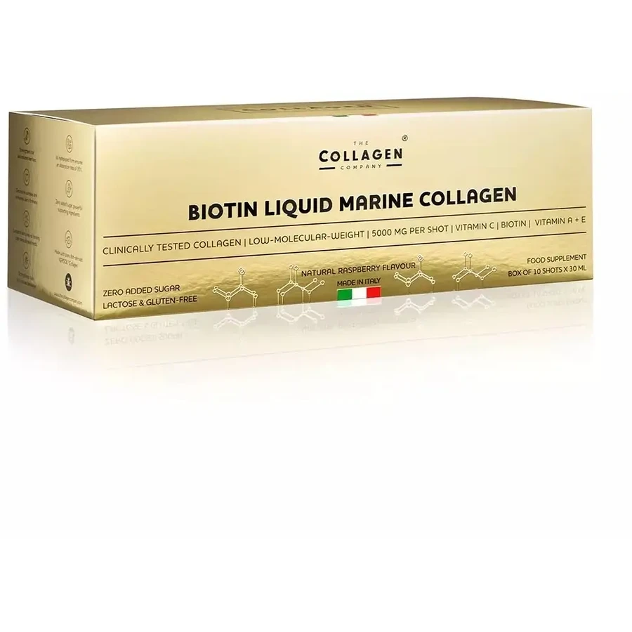 The Collagen Liquid Marine Collagen x Pure Biotin flavor ...