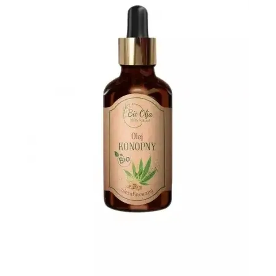 Bio Olja BIO Aceite de cáñamo prensado en frío, sin refinar 50 ml