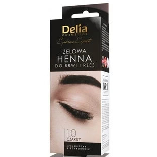 DELIA Gel Henna para cejas y pestañas negro 15 ml