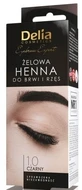 DELIA Gel Henna für Augenbrauen und Wimpern schwarz 15 ml