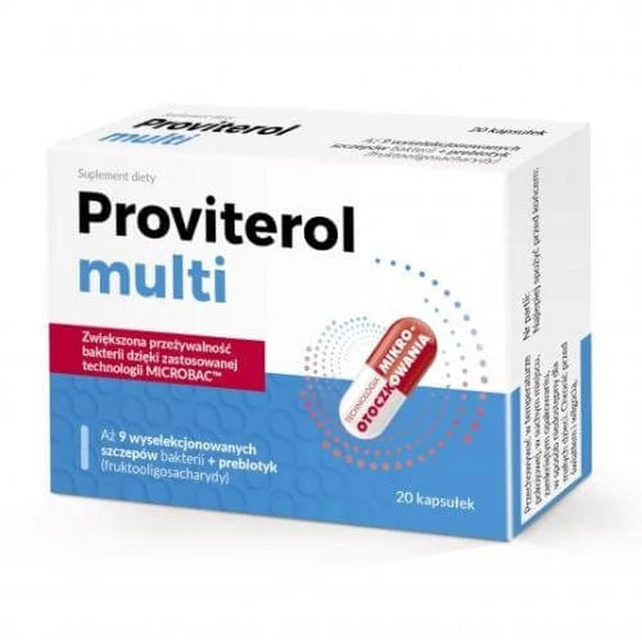 Proviterol Multi 20 gélules