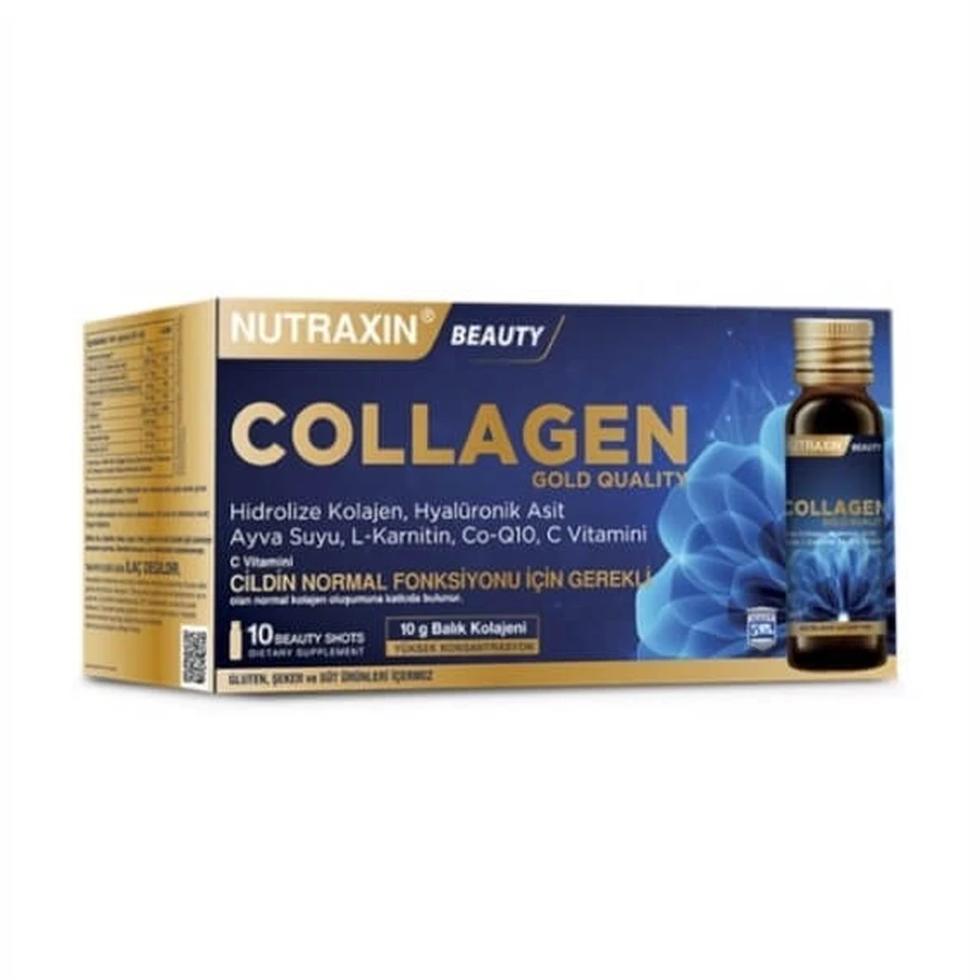 NUTRAXIN BEAUTY Collagen liquid 10 ampoules of 50 ml each.