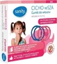 Sanity Kids Quietly wSHA Gomas de borrar para el pelo 2 colores 4 piezas