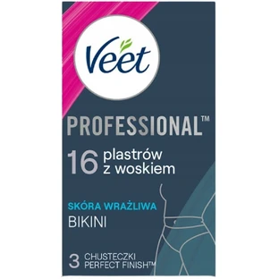 Veet Bikini parches de cera depilatoria para la piel ...