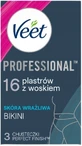 Veet Bikini parches de cera depilatoria para la piel ...