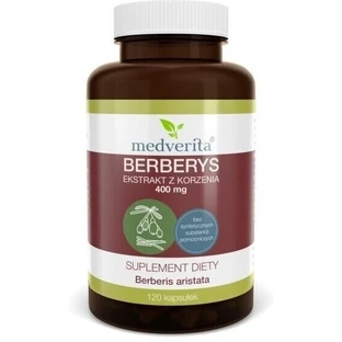 Medverita Berberis 400 mg 120 capsules