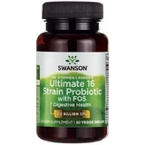 SWANSON Ultimate Probiótico de 16 cepas 60 cápsulas.